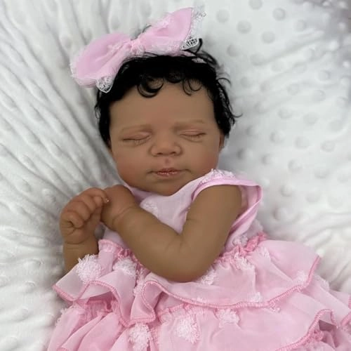 Pascale Reborn Baby Doll - 18 inch Vinyl sleeping Ages 3+