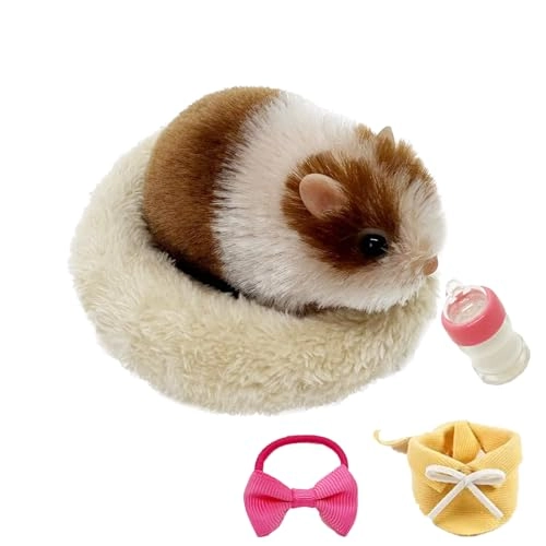 Hamster Silicone Hamster 13 cm Silicone - Handmade Weighted