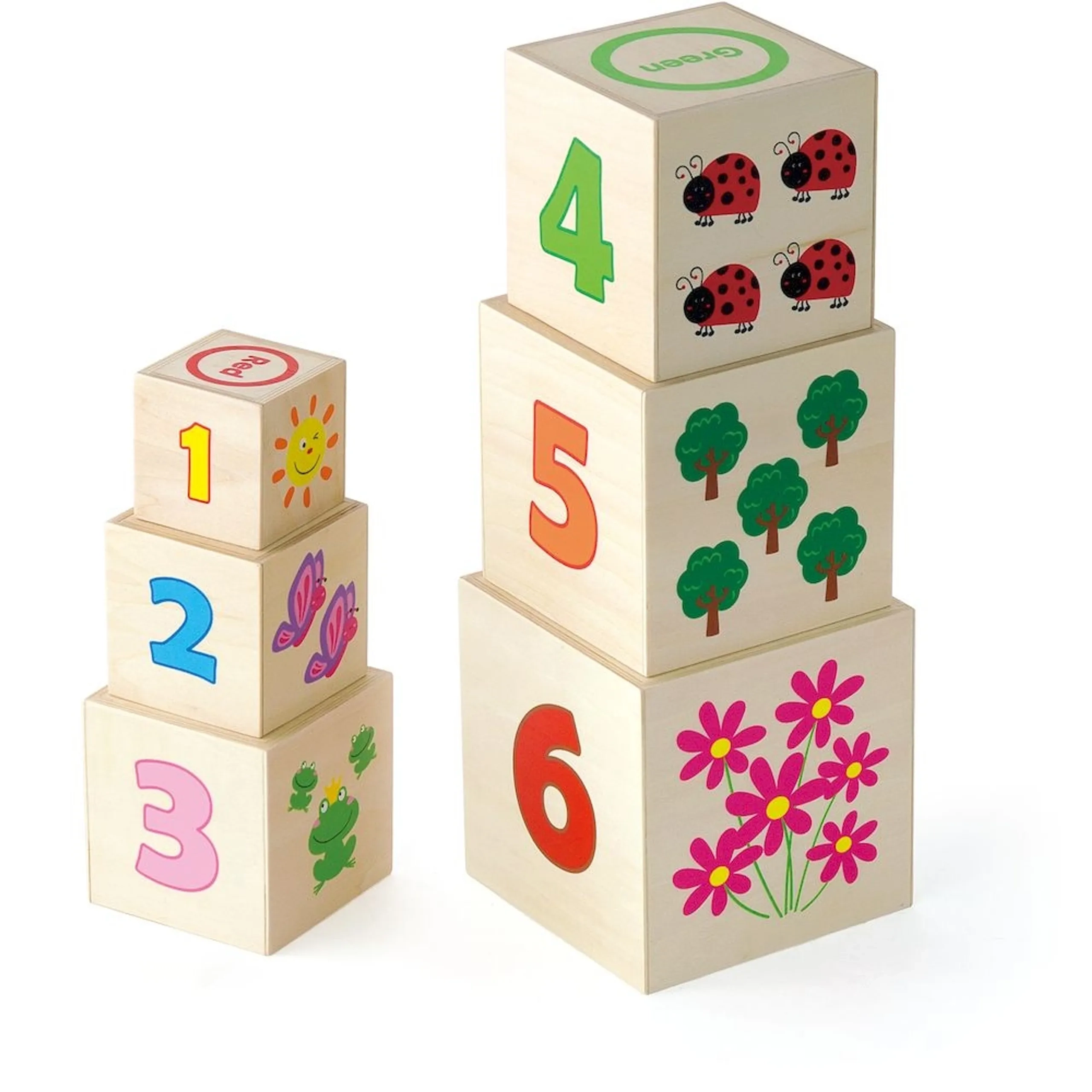 Nesting & Stacking Blocks - 1 Year+ Six