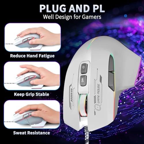 7-Button Corded Mouse - USB