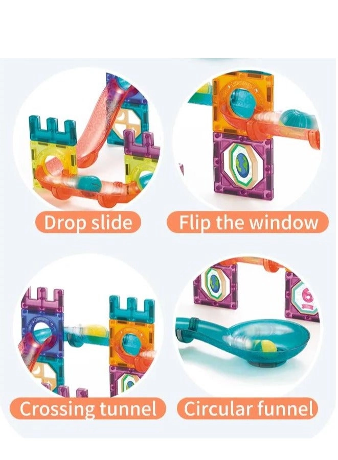 Magnetic Building Blocks - 54 pcs