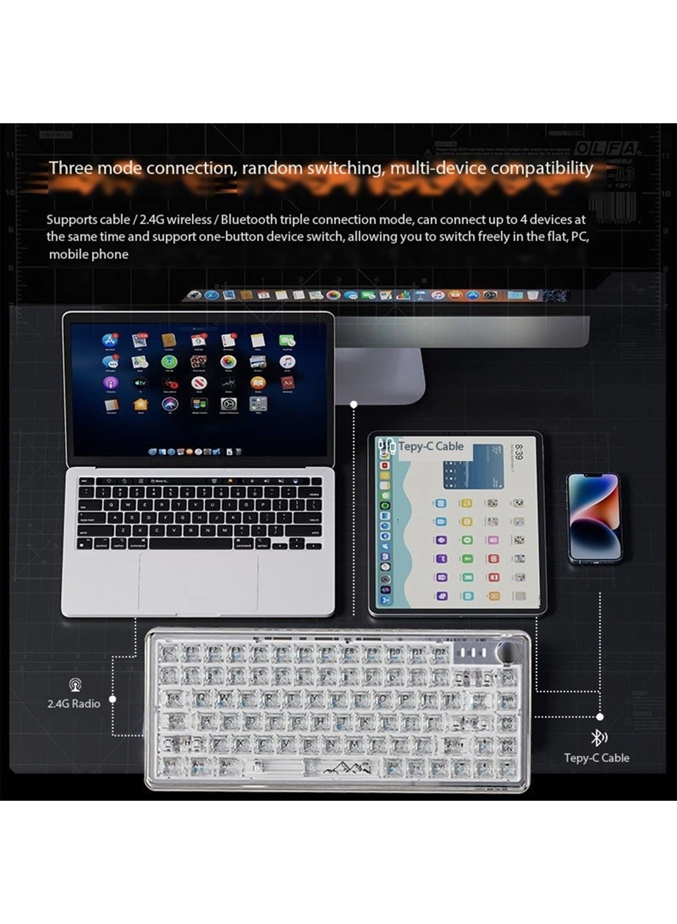 Wireless Keyboard - Wired/Wireless