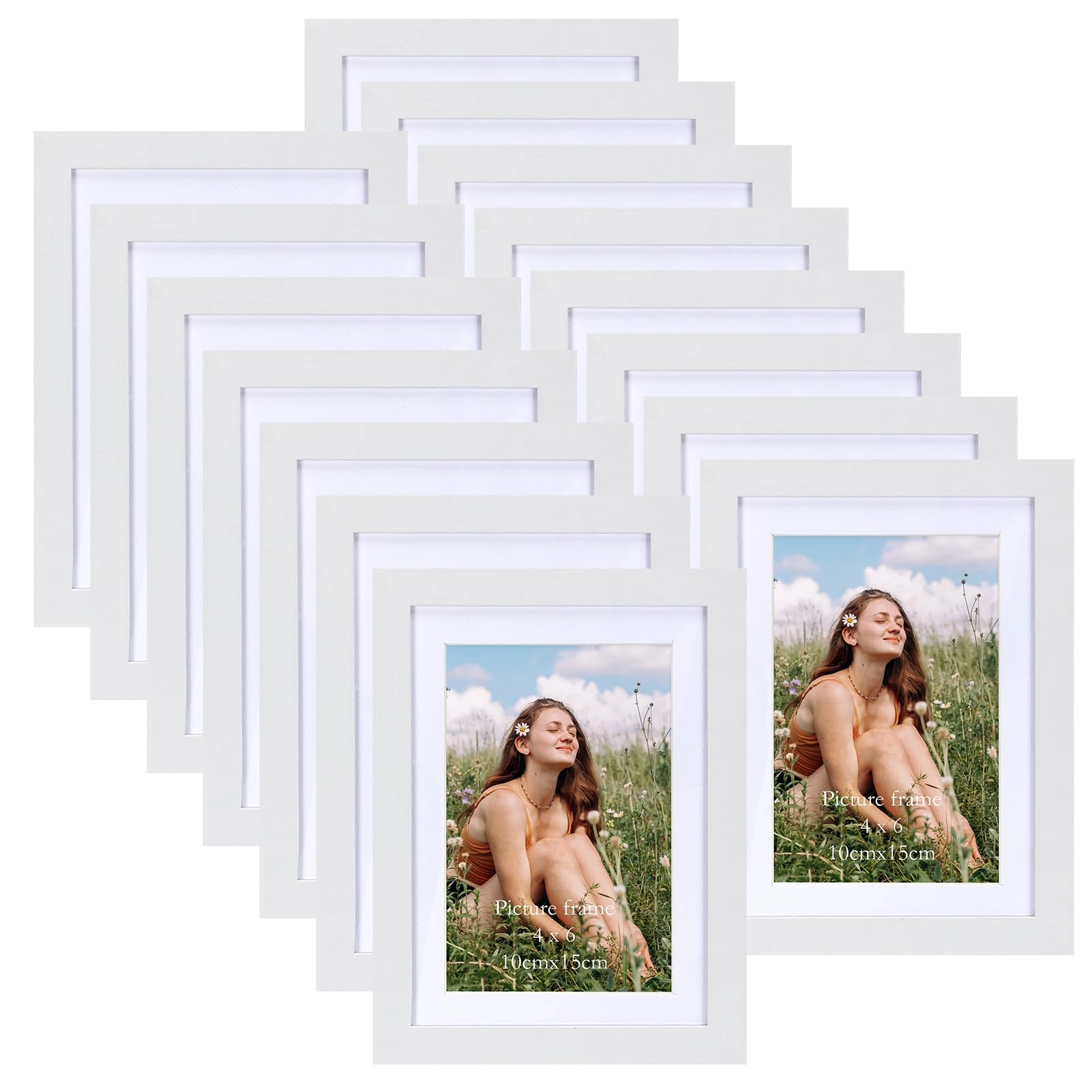 vasemouh Photo Frames - 4x6/5x7 Pack