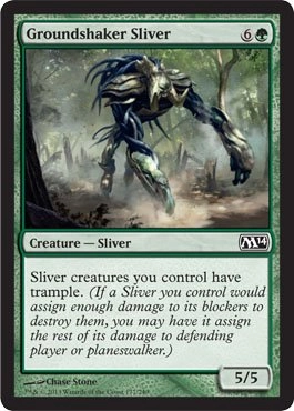 Wizards of the Coast Groundshaker Sliver M14-177