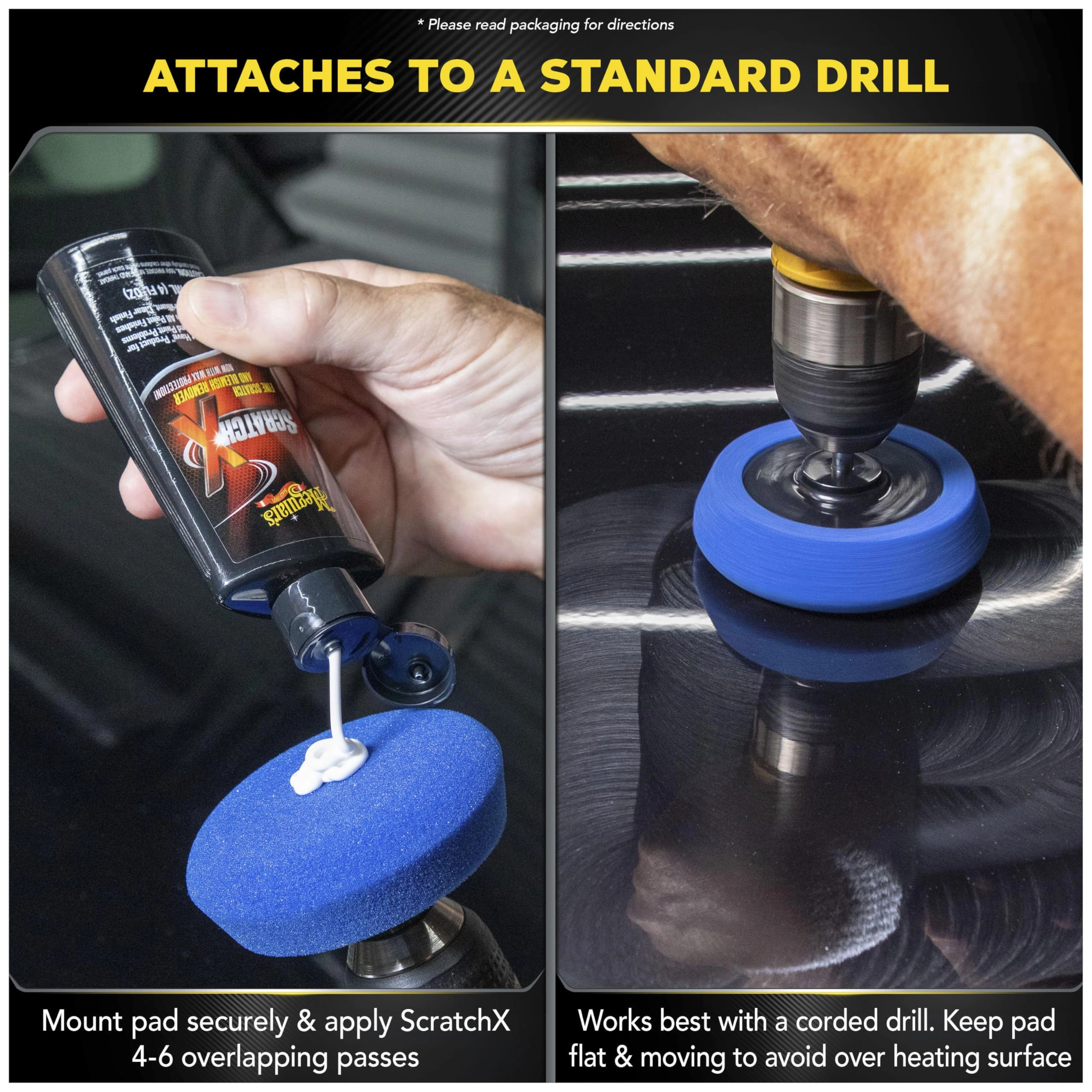 Quik Scratch Eraser Kit - 4" Scratch Eraser Pad