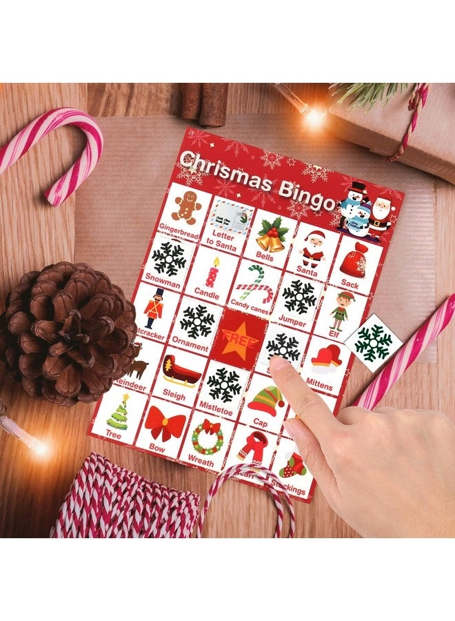 Christmas Bingo Game Cards