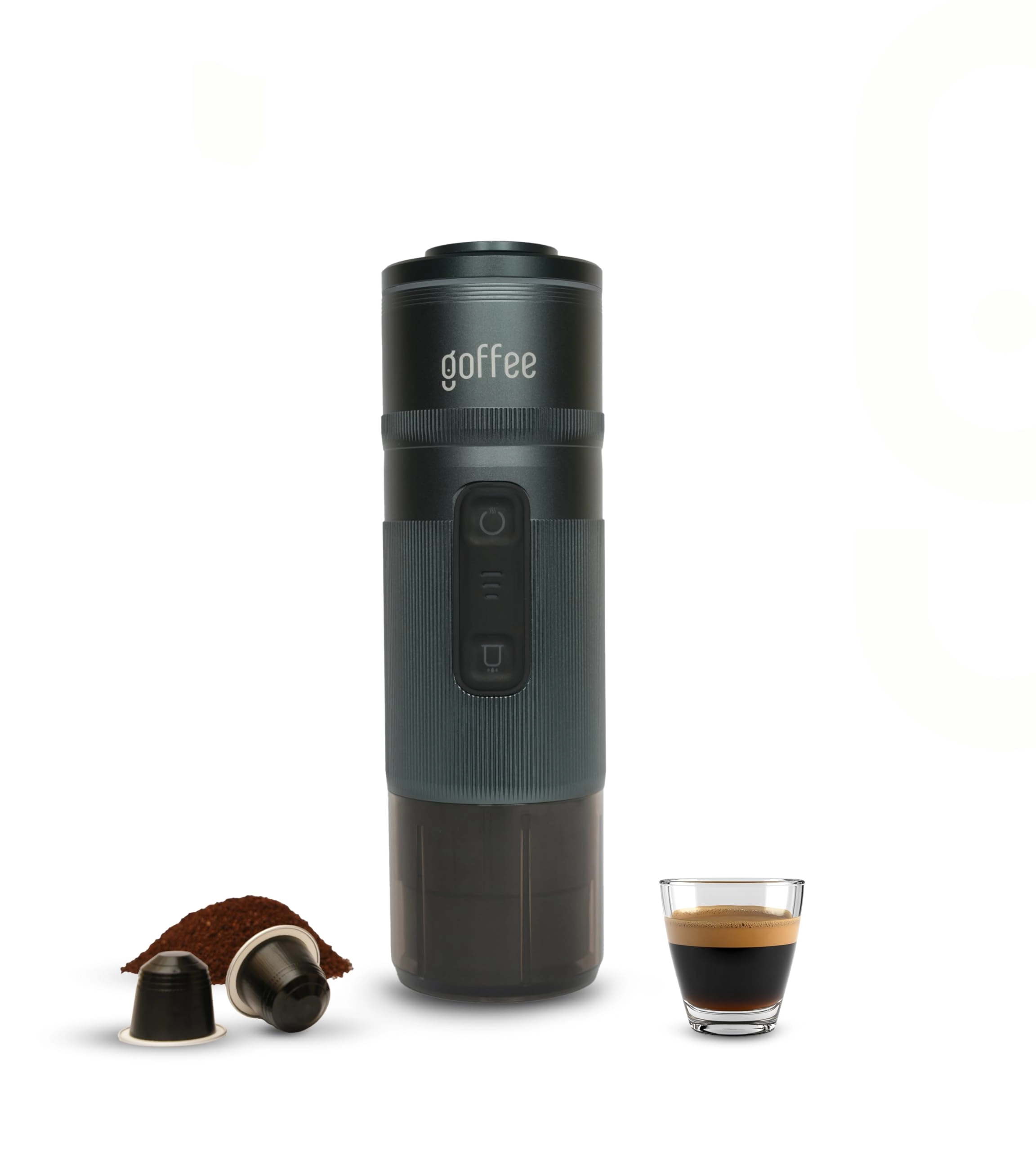 Portable Espresso Machine - Rechargeable 18-Bar 80ml
