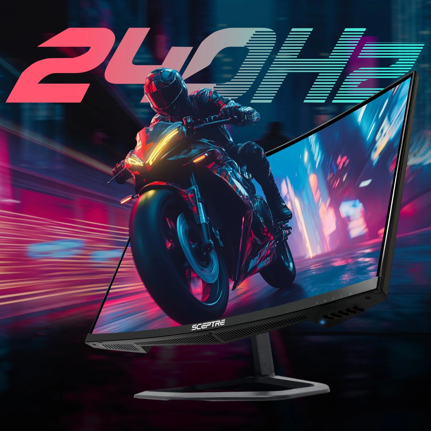 Curved Gaming Monitor - C255B-FWT240 24.5 Inches 1920x1080