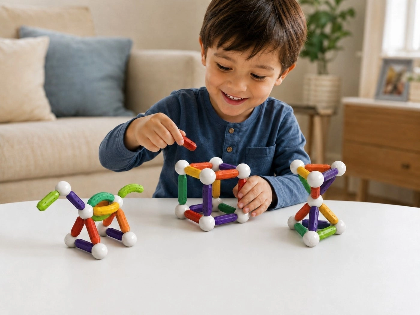 Magnetic Assembly Building Set - 36 pcs