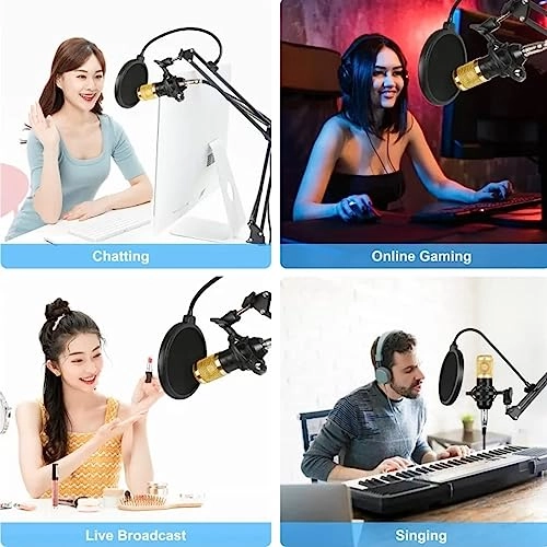 Dynamic Condenser Microphone Kit XLR Microphone