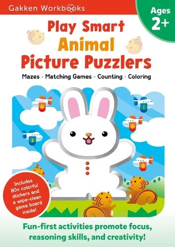 Gakken Play Smart Animal Picture Puzzlers - 2+