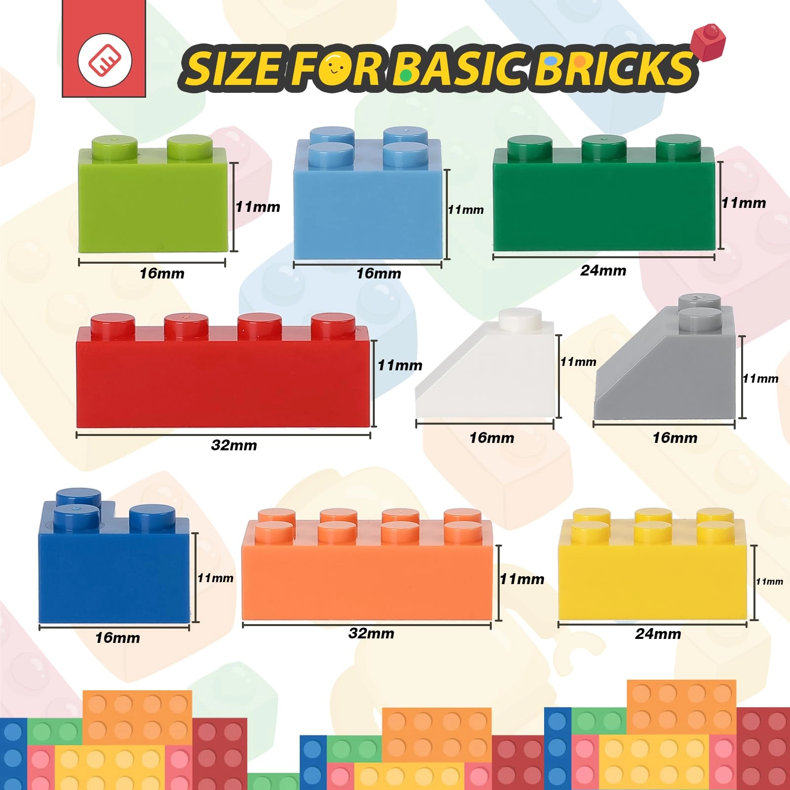 Building Bricks - 600 pcs