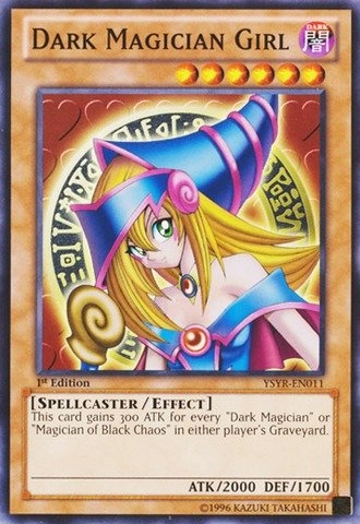 Konami Yu-Gi-Oh! Dark Magician Girl YSYR-EN011 - English