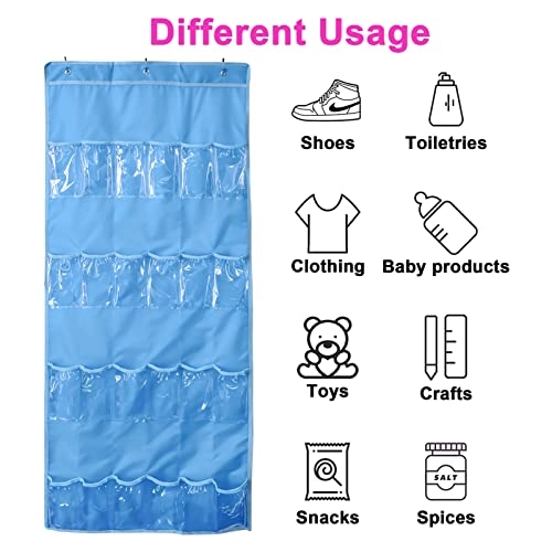Hanging Over Door Toy Storage Organizer - Oxford
