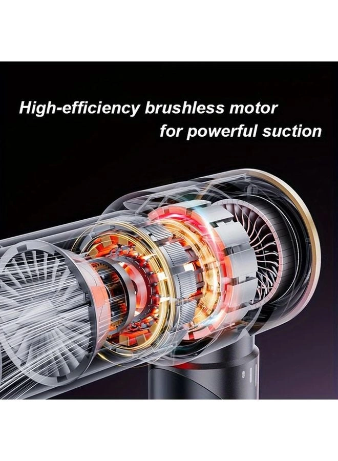 4-in-1 Wireless Handheld Vacuum Cleaner - 2000mAh