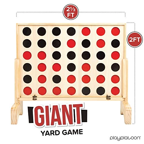 Giant 4 in a Row - Wood Outdoor