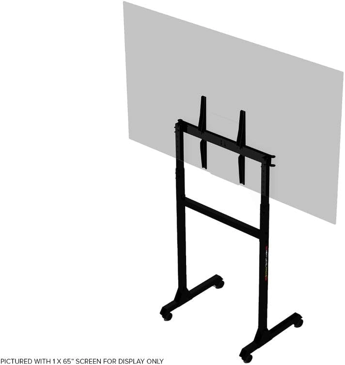 Free Standing Single Monitor Stand - 24”-85” 75 x 75mm to 450 x 660mm