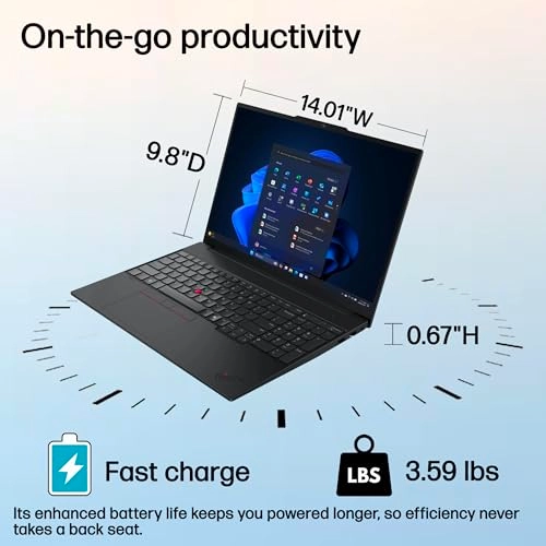 ThinkPad E16 Gen 3 21SS - 16'' Core Ultra 7 255H 32GB DDR5 1TB SSD