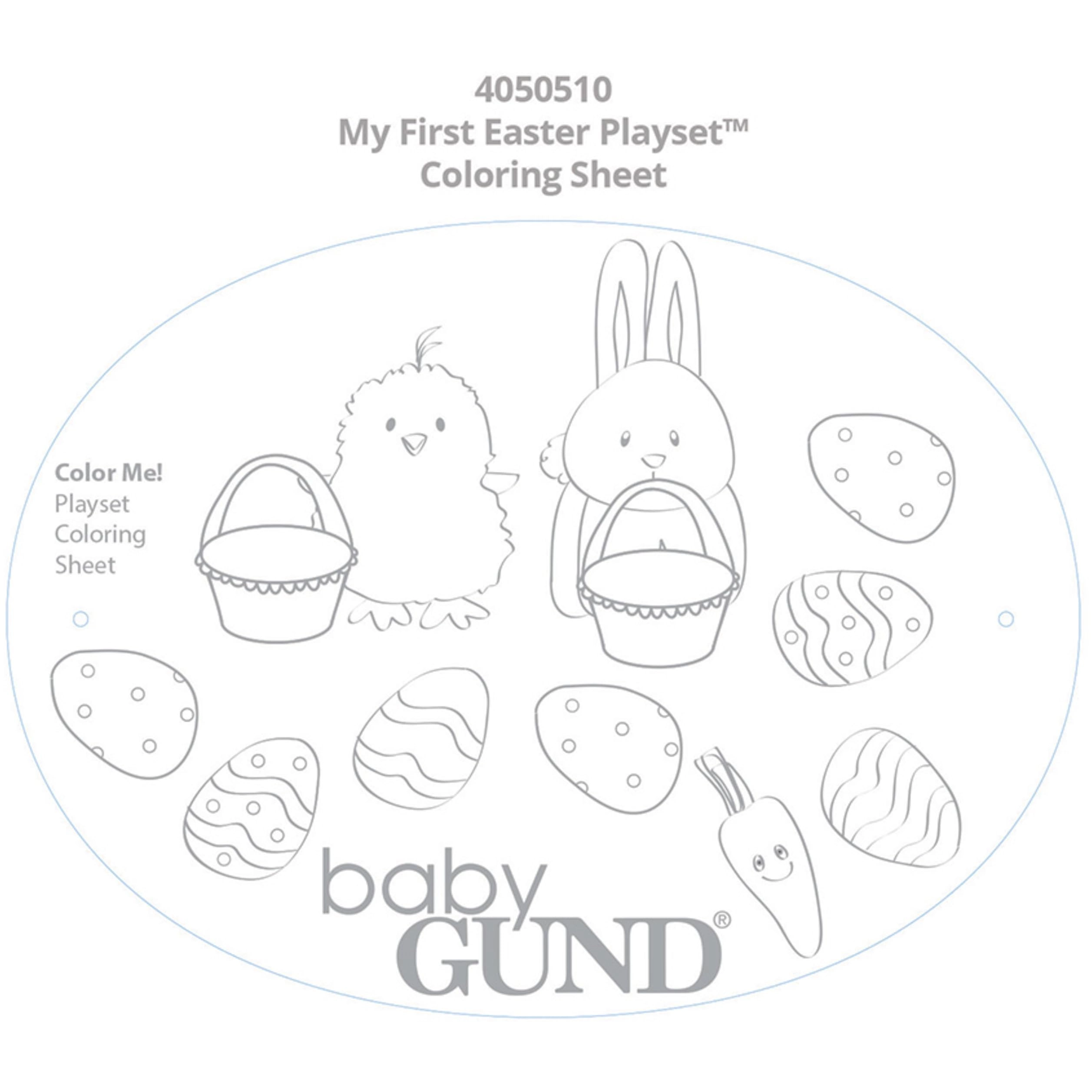 My First Easter Basket - rattle squeaker crinkle