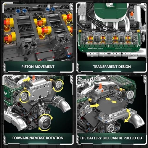 V8 Engine (MK10182) - 2250PCS Battery Motor
