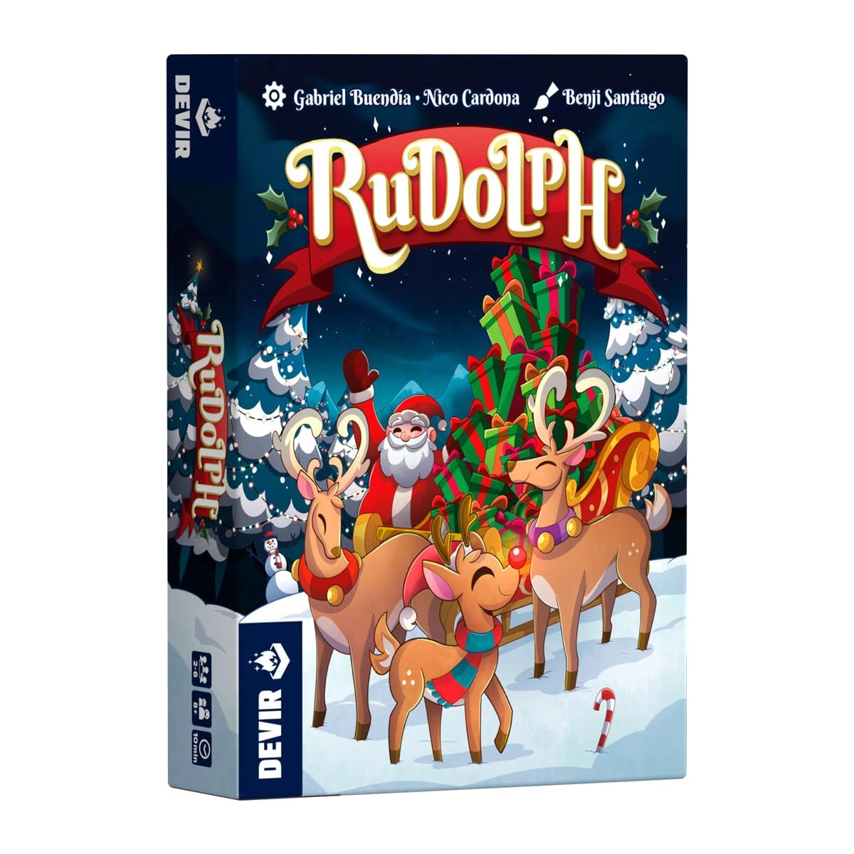 Devir Rudolph: Pocket Edition - Christmas (Portuguese, Spanish)