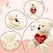 Teddy Bear with Red Heart I Love You - 30 cm