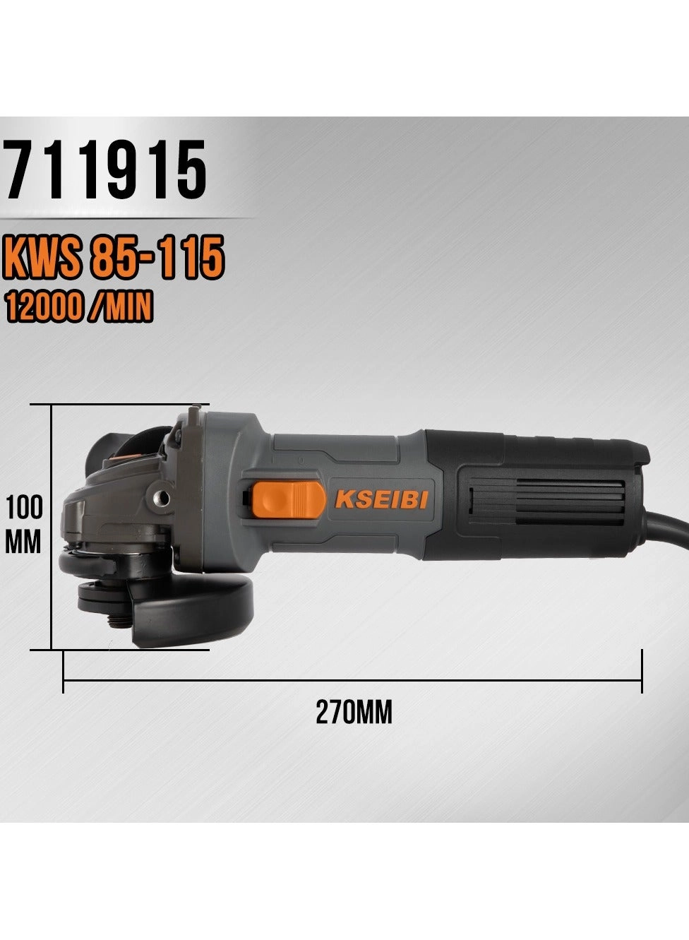 ANGLE GRINDER - 115 mm