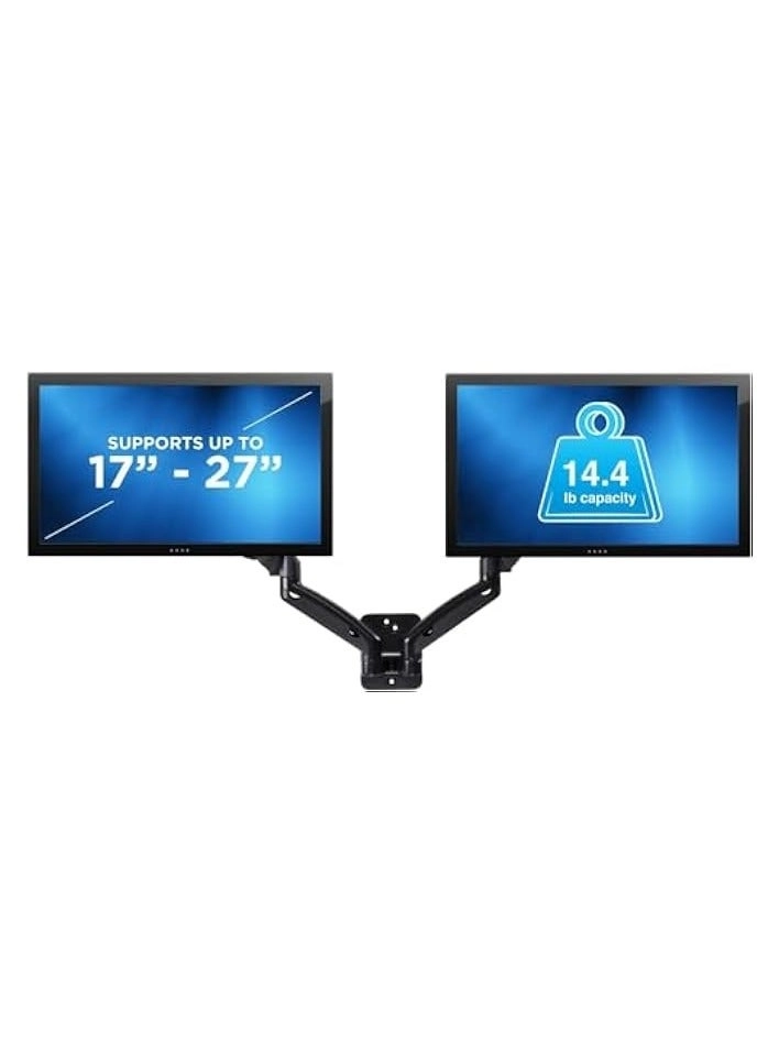 Dual Monitor Wall Mount Bracket - two 17"-32" 75x75mm 100x100mm
