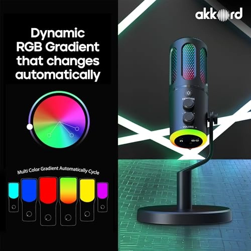 AKDMIC1 Auxiliary+USB+3.5mm-Mini-Jack Microphone