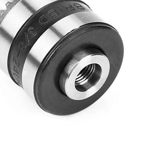 Keyless Hand Drill Chuck Adaptor - 10mm 3/8-24 UNF