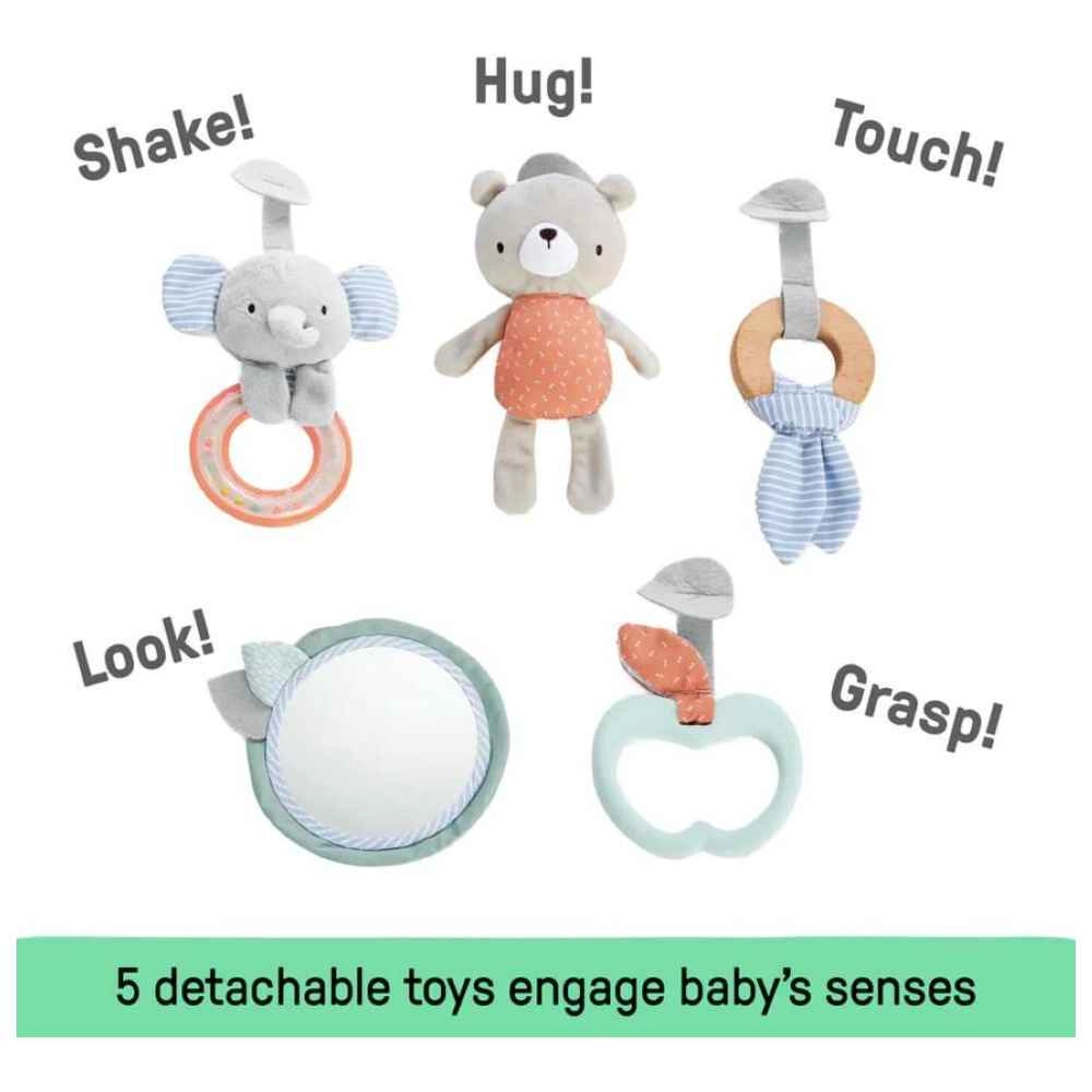 Every Season Plush Lambswool Play Gym - 0 months