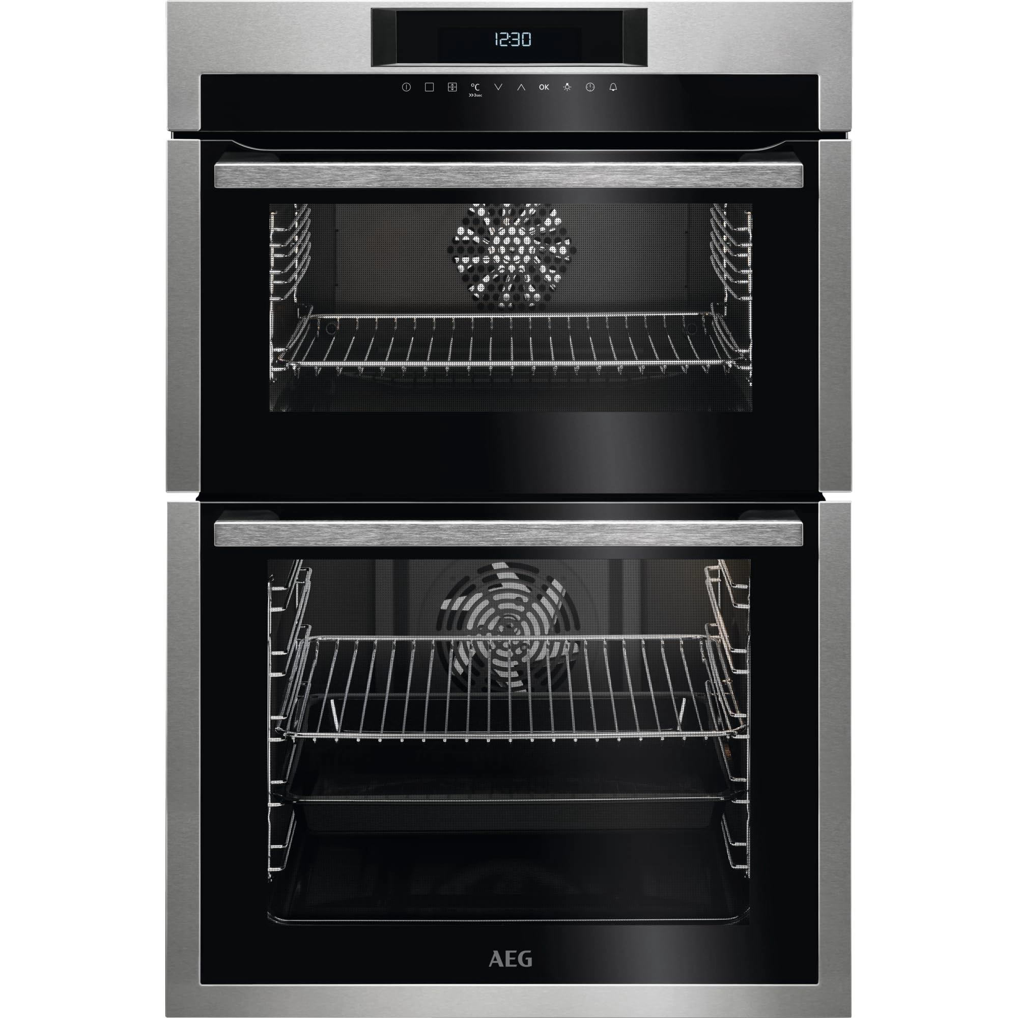 AEG 6000 SurroundCook DCE731110M Double Oven - Electric Built-In