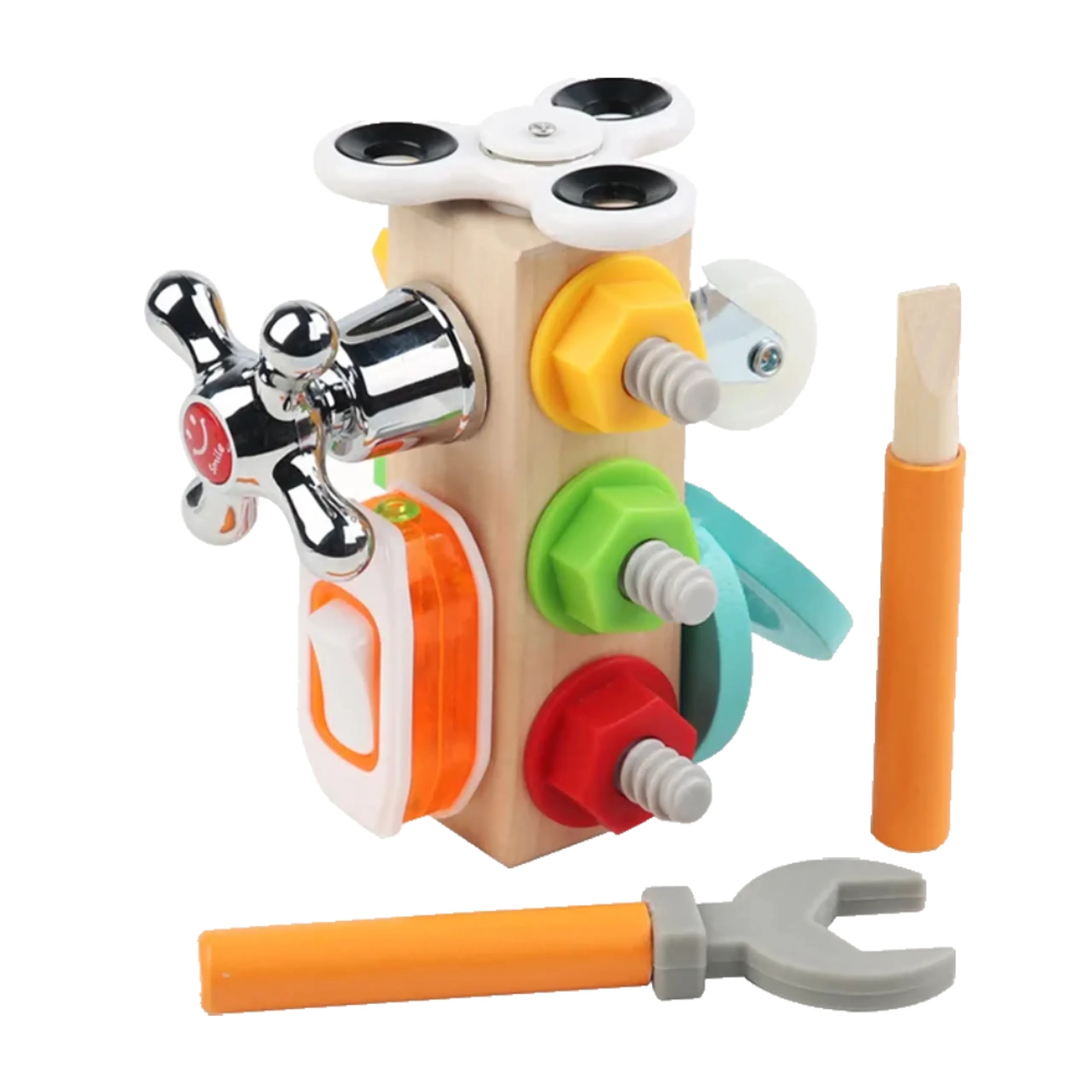 Factory Price 7-In-1 Wooden Sensory Tool Kit - 3+