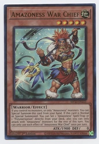 Yu-Gi-Oh! Amazoness War Chief MP23-EN221 - 1st Edition