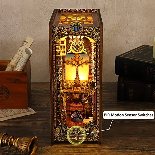 The covenant church - DIY 3D Wooden Puzzle LED Music Box