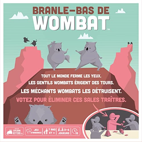 Exploding Kittens: Wombat Stockings (French)