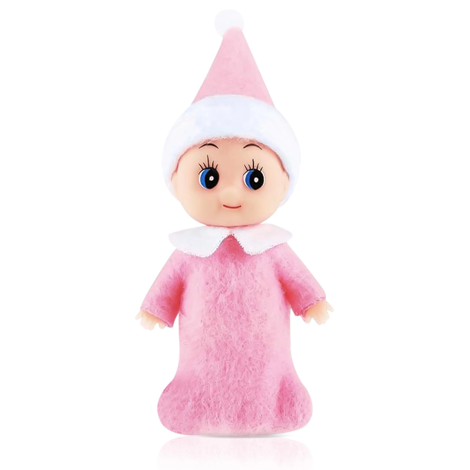 Christmas Elf Doll - Mini Pink