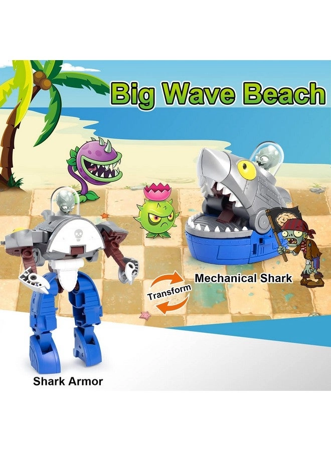 Plants & Zombies - Deformation Zombie Boss Robot 3 pcs