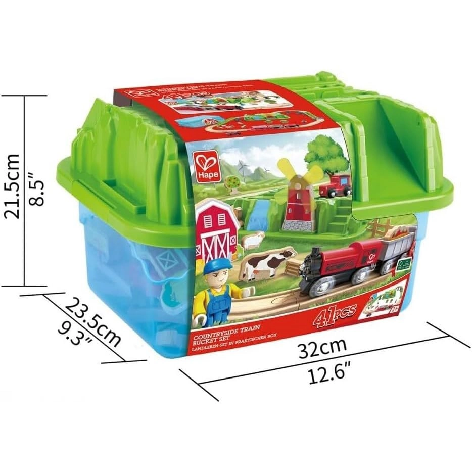Countryside Train Bucket Set - 41-Piece