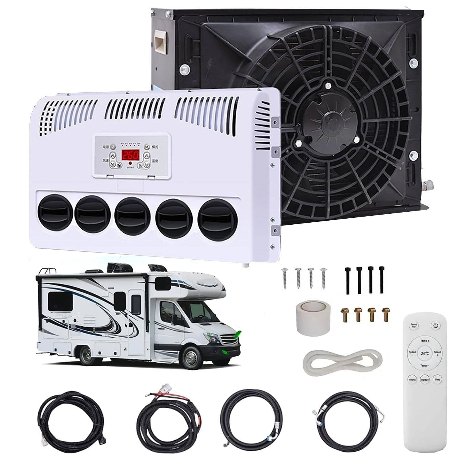 RV rooftop air conditioner - 800-2400W