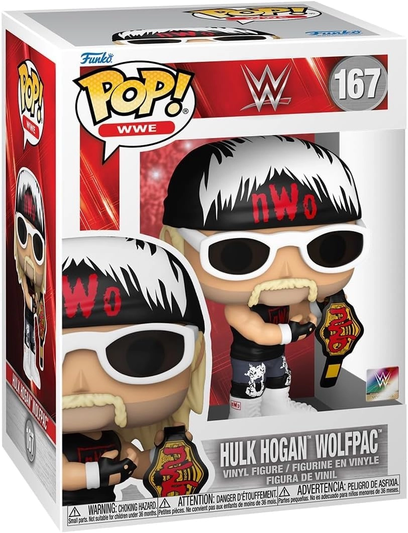Wolfpac Hulk Hogan - WWE + Box Protector - Plastic