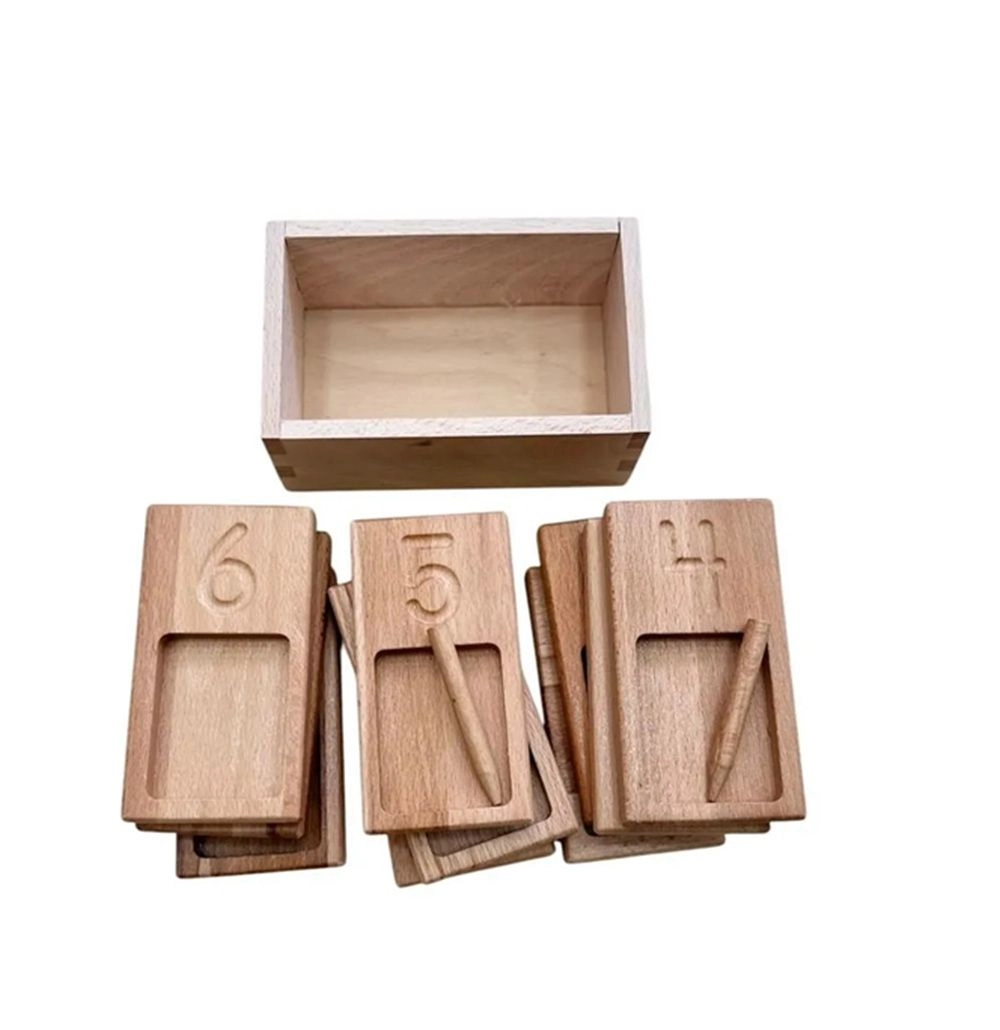 English Counting Tray - Suitable for 4 years and above 11 Pcs
