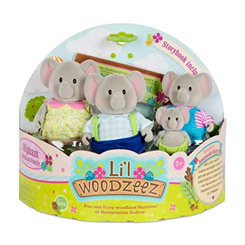 Li'l Woodzeez Family - elephant 4 Bundle
