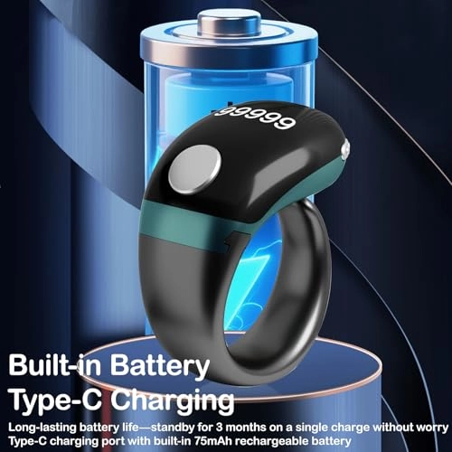 Smart Tasbih Zikr Ring