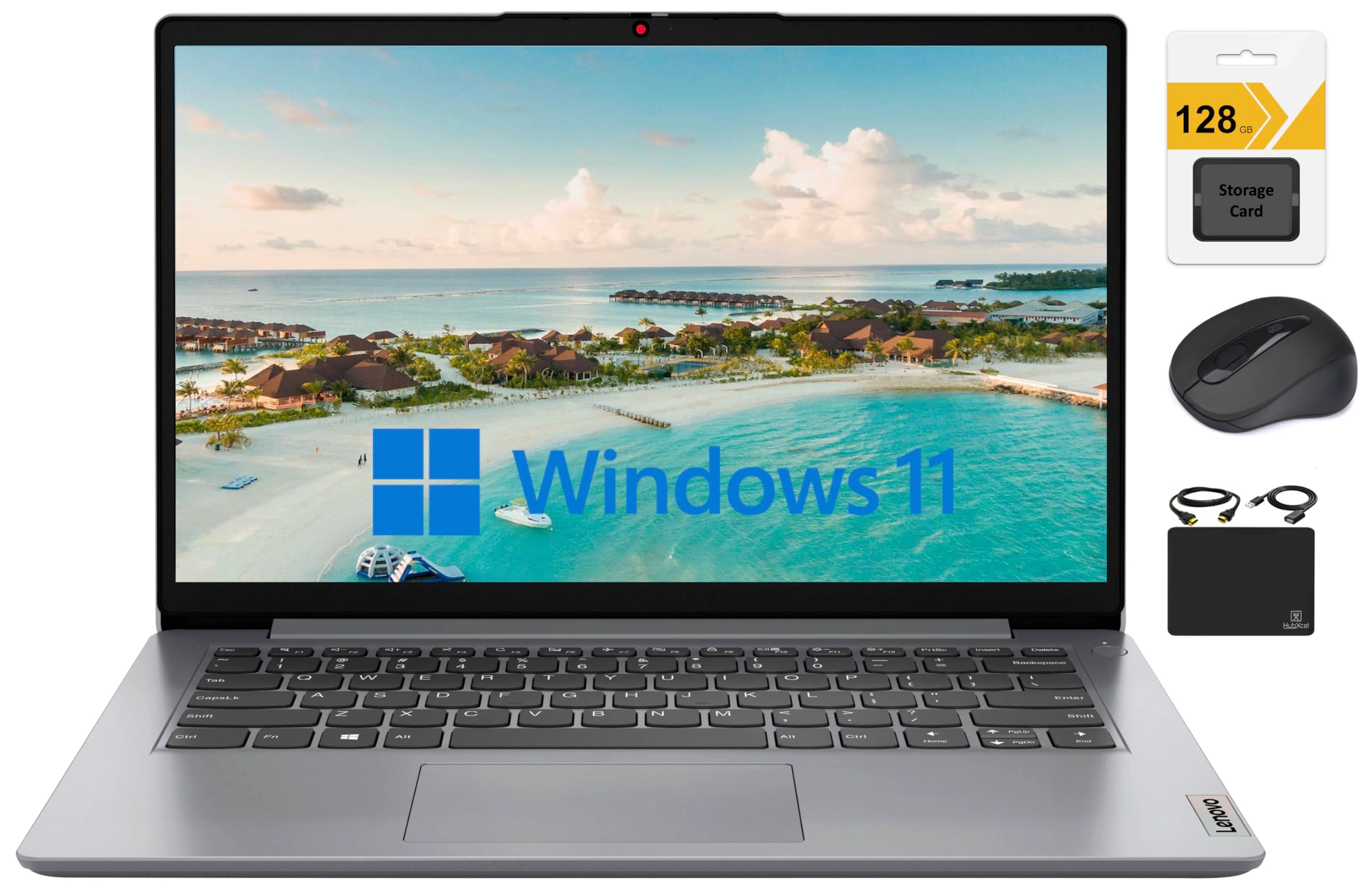 Lenovo 2024 Premium Ideapad - 14'' Celeron N4020 4GB DDR4 256GB