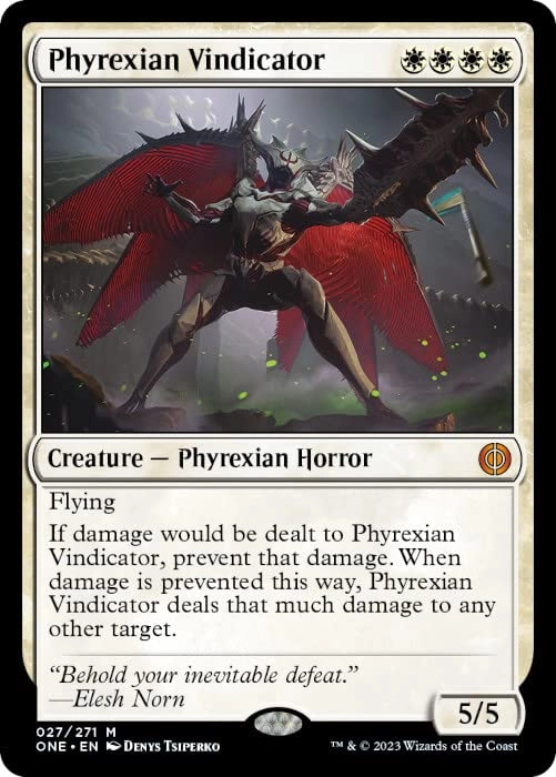 Wizards of the Coast Phyrexian Vindicator - Individual Card