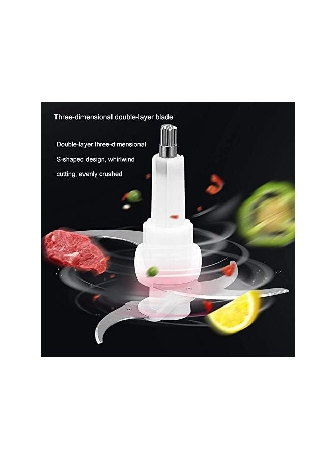 Meat Grinders Electric - 3L 300W + Electric Mini Garlic Chopper - 250Ml Usb