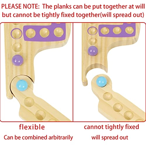 Marbles and Jokers - 40 Marbles 8 Colors Wooden
