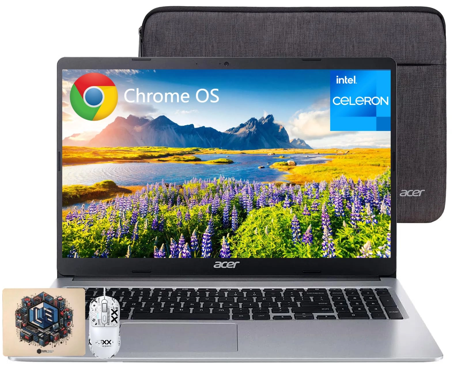 Chromebook 315 CB315-3H-C69K - 15.6'' Celeron N4020 4GB DDR4 64GB eMMC