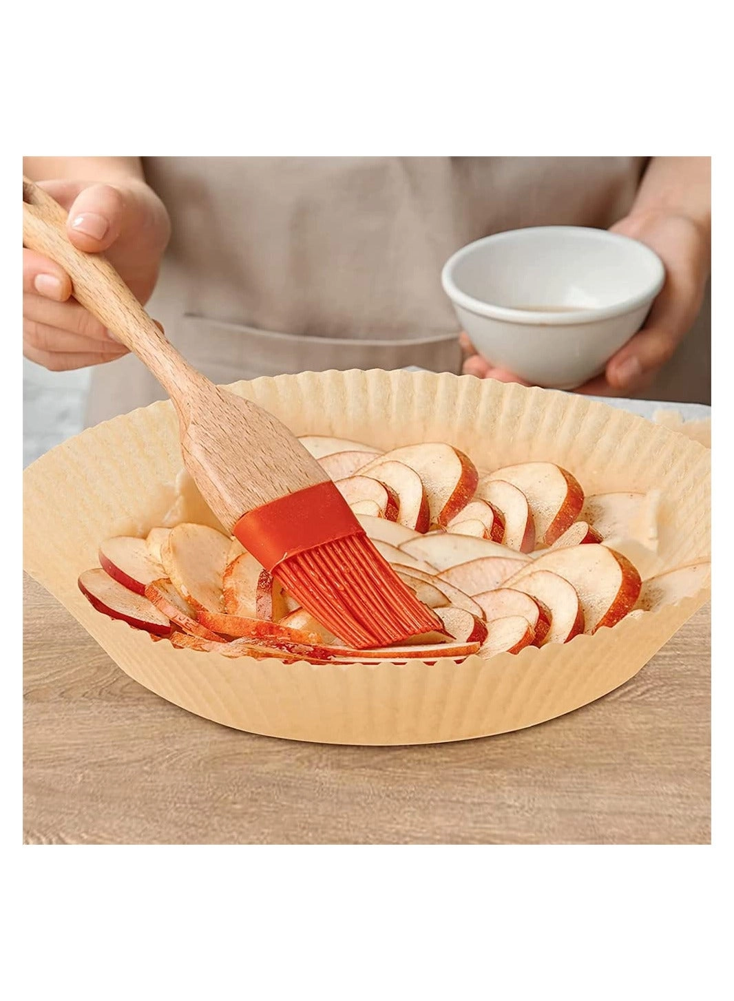 Air Fryer Disposable Paper Liner - Silicon paper 100 PCS